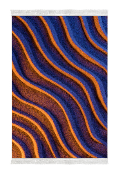 Alanur Home Non-Slip Base Djt Toilet Set Star Cotton Fringed Geometric E5022 Colorful