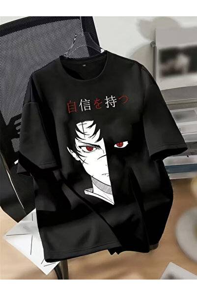 İSMTEXS تي شيرت رياضي للجنسين بتصميم عصري وطباعة نصية مفصلة بأكمام قصيرة