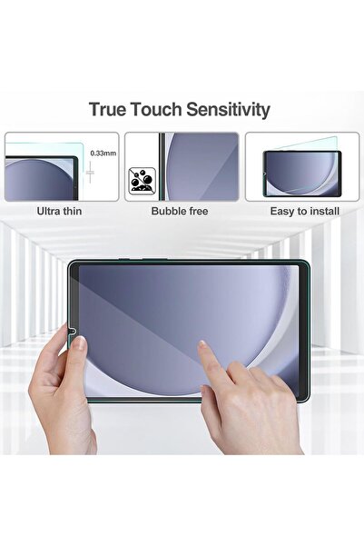 m.tk moveteck Honor Pad X7 8.7 Inch 2025 Screen Protector Transparent Glass Nano Flexible Unbreakable Tablet Glass 9H