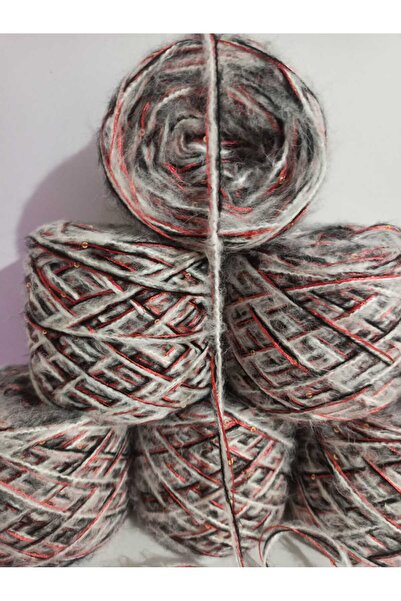 İPEK YÜN İPLİK DÜNYASI Ață de tricotat Angora (alb, negru) Floş (roșu) ameste...