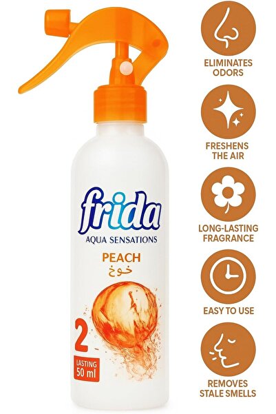 genernic Frida Aqua Peach Scent Air Freshener - 460 ml