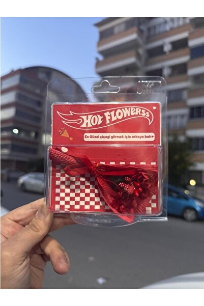 Mepura Mini Buket Aynalı Hot Flowers Tasarım Çiçek, Sevgiliye Hediye