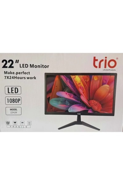 ERDO TRİO 22 TR-22WS 3Ms 75Hz VGA+HDMI FHD LED MONITOR