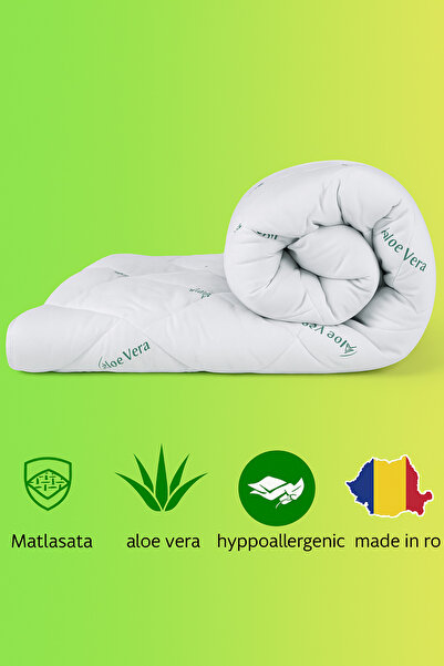 Minet Aloe Vera duvet 180×200, quilted, medium-thick filling