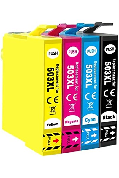Propart Set of 4 Ink Cartridges T503XL Black, Blue, Red, Yellow 13 ml / pc Compatible Epson Express