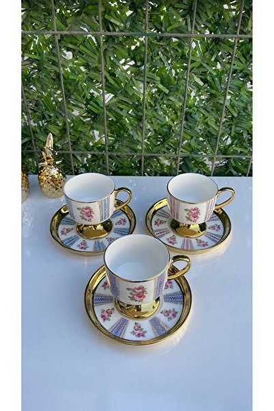 KÖSEOĞLU HOME Kosova 6 Person Porcelain Coffee Cup