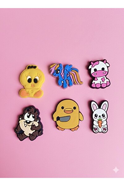 Crocs Jibbitz terlik süsü 6ad