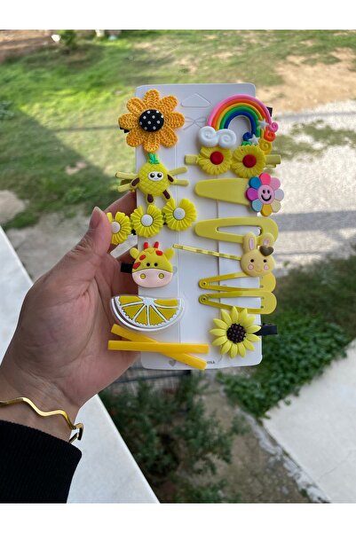 Tokai 14 lü Rengarenk Pens Klipsli Çıt Çıt Toka Seti