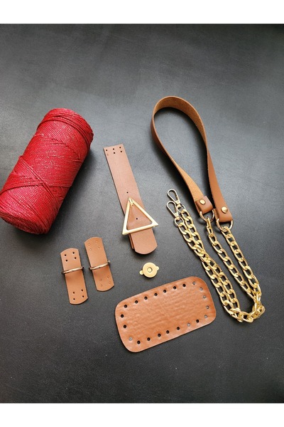 FERİHA HOBİ AKSESUAR Knitting Bag Kit (5 Pieces)