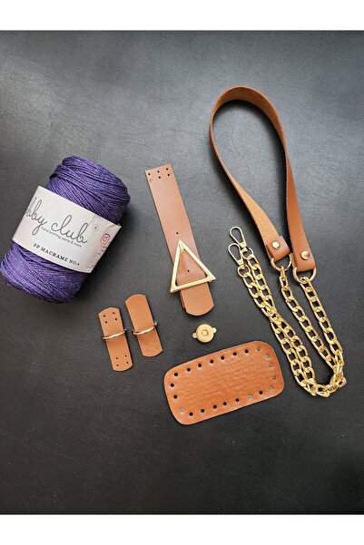 FERİHA HOBİ AKSESUAR طقم حقائب محبوكة (5 قطع)