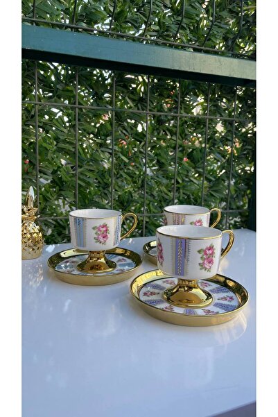KÖSEOĞLU HOME Kosova 6 Person Porcelain Coffee Cup