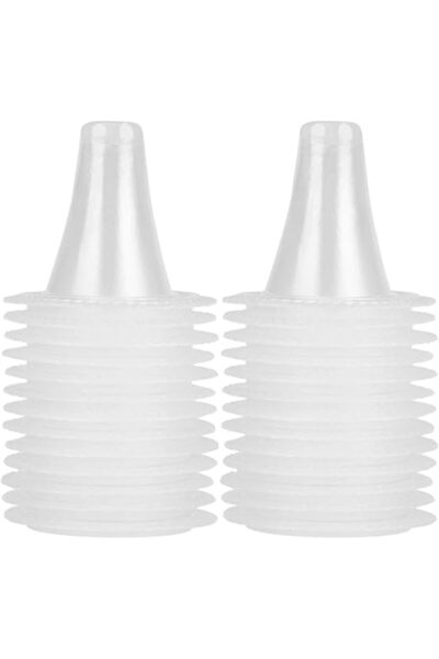Generic Disposable Probe Covers with Lens Filters for Braun ThermoScan and Other Ear Thermometers - 100 Pack