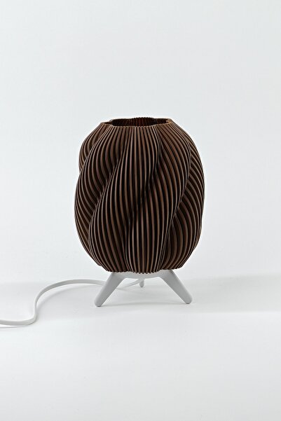 ChillOutlet Spiral table lamp with warm light