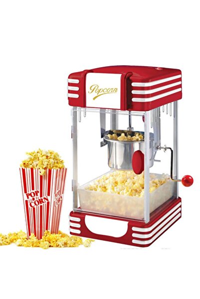 Generic 1200W Electric Popcorn Maker Machine 3 Min Fast Popping Quiet Hot Air Corn Popper Home Movie Night