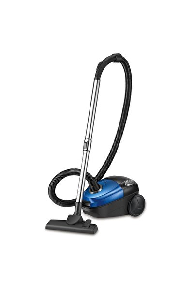 Generic 2000W Wet and Dry Canister Vacuum Cleaner Bagged Heavy Duty Suction for Home Office Commercial Blue