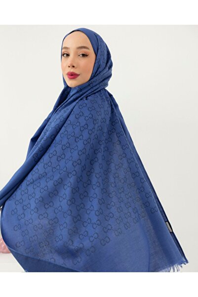 LAND SCARF شال حرير صوف نمط G