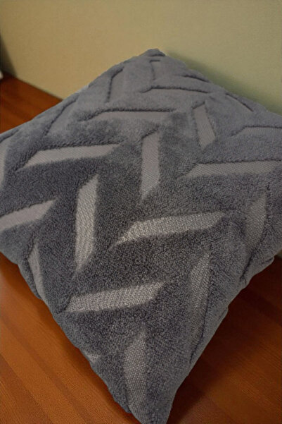 Bumedo Nordic Style Plush Soft Textured Decorative Throw Pillow Cover Set of 2 – 43X43 cm