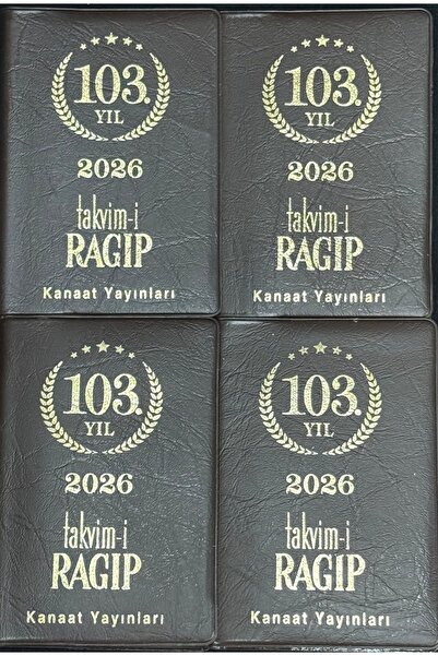 Kanaat Yay Takvim-i Ragıp 2026