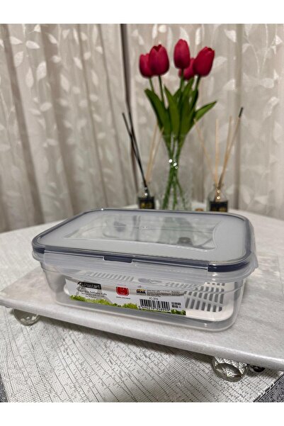 Plastard 1.4 Liter Vacuum Lid Strainer Fresh Box Storage Container