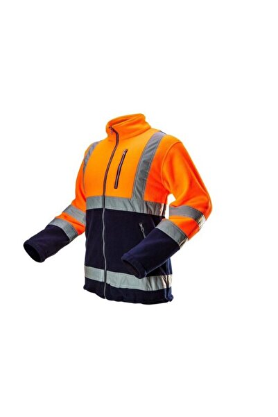 NEO Jachetă de lucru, reflectorizantă, fleece polar, portocalie, model Visibilité, mărimea S/48,