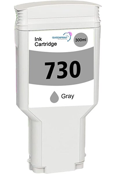 Propart Cartus Cerneala 730 GRAY, 300 ml, 6000 Pagini Compatibil HP DesignJet T 1600, HP DesignJet T 1700, H