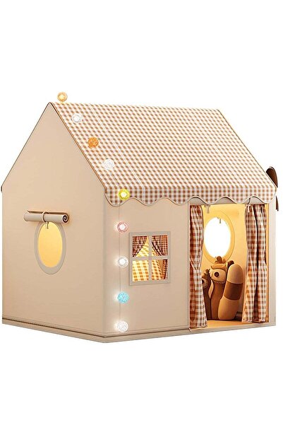 Generic خيام ألعاب مع حقائب تخزين، حصيرة للعب واضاءة مناسبة للأطفال من عمر 1 ...