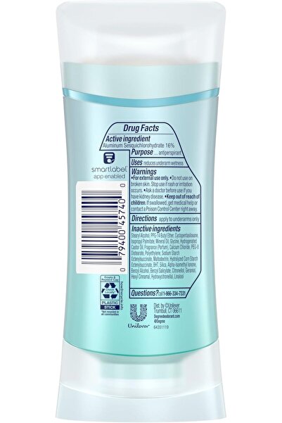 Degree Advanced Protection Antiperspirant Stick for Women, White Flowers & Lychee, MotionSense, 75 m