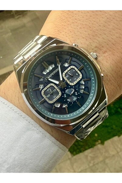 Chaperone orijinal çelik Erkek kol saati çelik kordon su geçirmez Garantili