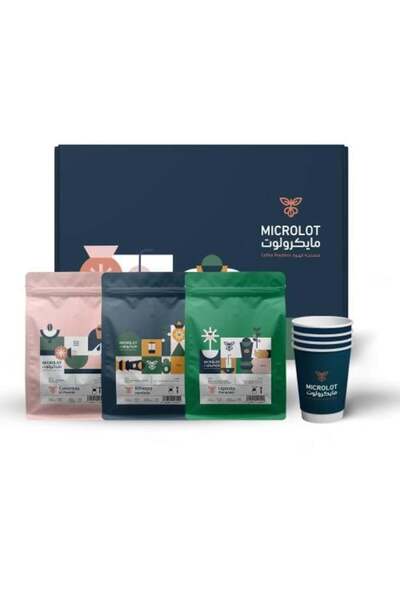 MICROLOT صندوق التقطير V60 - نكهات قهوة فاخرة من ثلاث قارات