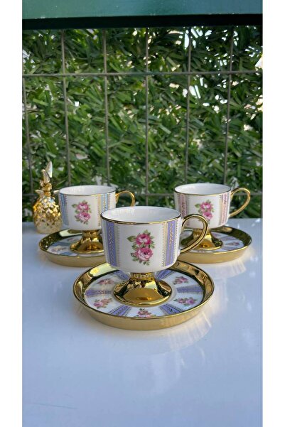 KÖSEOĞLU HOME Kosova 6 Person Porcelain Coffee Cup