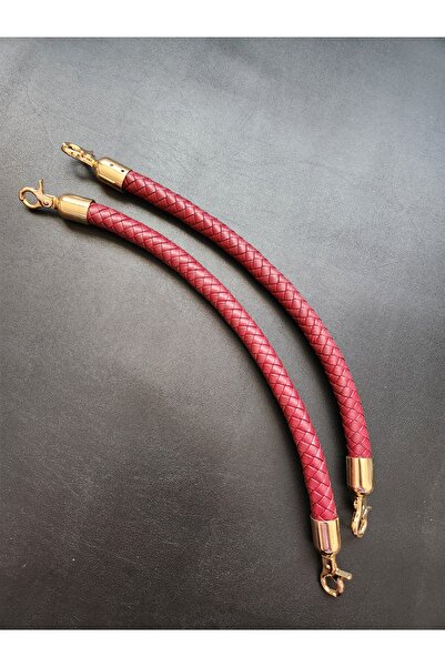 FERİHA HOBİ AKSESUAR Knitted Handle with Hook 35 cm 2 Pieces