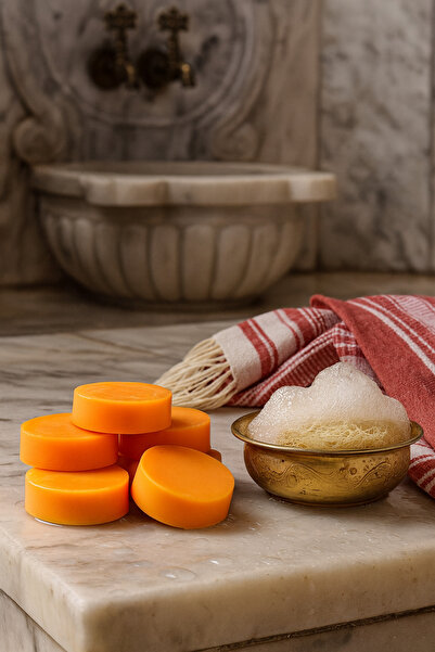 Günebakan صابون عشبي بالبرتقال 100 جرام