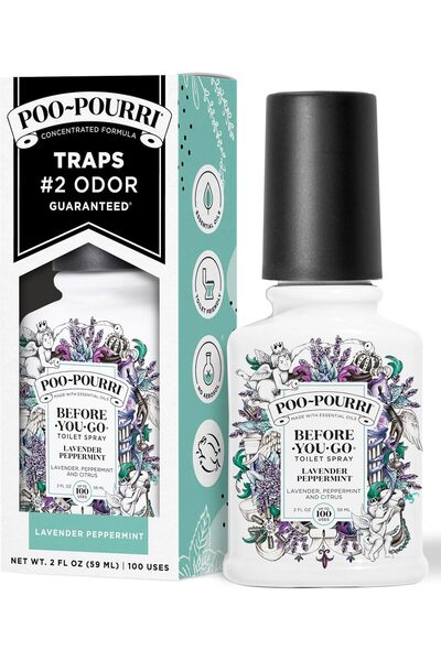 Poo-Pourri Before-You-Go Toilet Spray, Lavender & Mint & Citrus, 59 ml