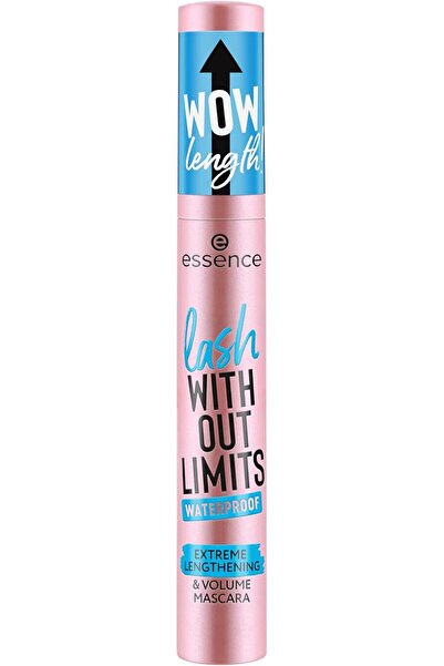 Essence Lash Without Limits Waterproof Mascara, 03 Black, 13 ml