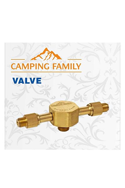 CAMPING FAMILY Camping Family Gas Distribution Valve – Heavy Duty Brass
