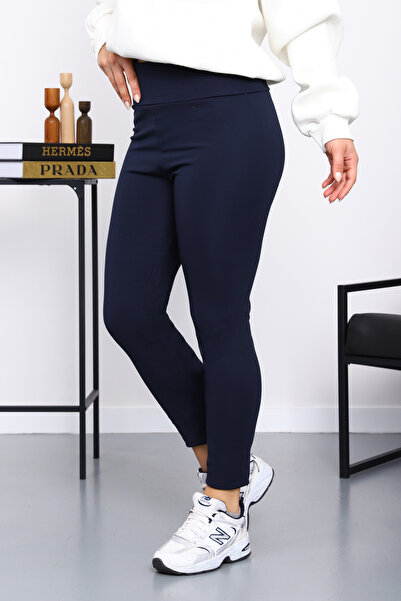 İmajButik Navy Blue High Waist Diver Tights