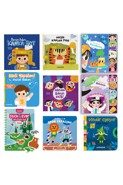 Neobebek 3 Yaş Süper Set (9 Kitap)