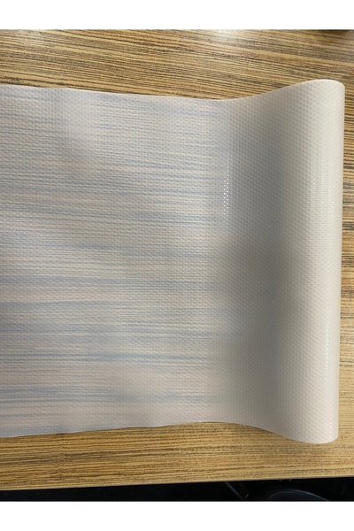 YEK HOME TEKSTİL باباتيا ديزاين - بطانة رف غير قابلة للانزلاق - حصيرة درج للمطبخ والثلاجة والخزائن، 45 × 10