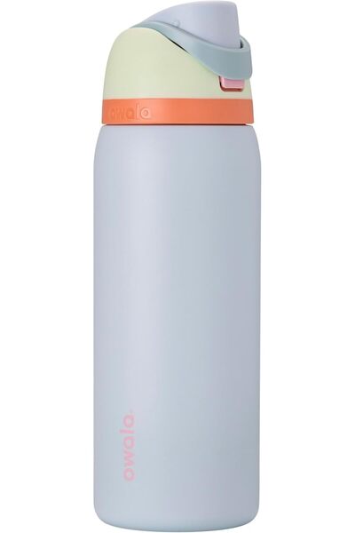 owala FreeSip Insulated Stainless Steel Water Bottle with Straw, Sport Design, BPA-Free, 1 L (32 oz)