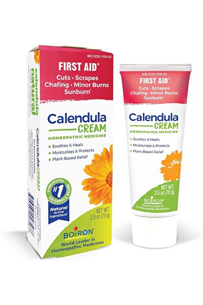 Boiron كريم الإسعافات الأولية الموضعي بخلاصة الآذريون للجروح والخدوش والحكة وحروق الشمس، 2.5 أونصة