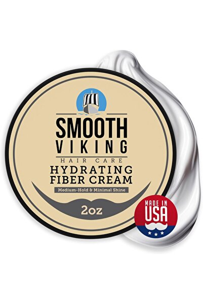 Smooth Viking Beard Care كريم شعر للرجال | كريم تصفيف الشعر بالألياف المرطبة ...