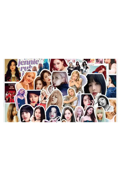 Orajet Set 50 Autocolante - Negru Roz