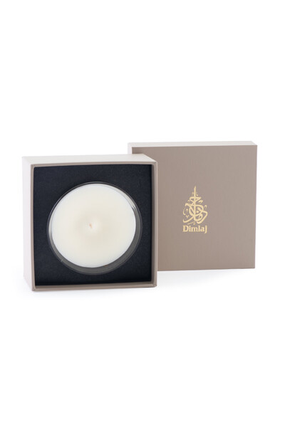 Dimlaj Selena Glass Candle CB/1-Platinum