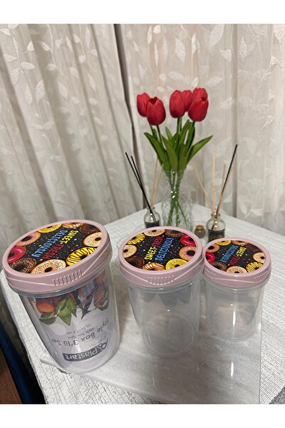 Plastard Multi-Purpose Fresh Box Storage Container with Interlocking 3-Sized Swivel Lids