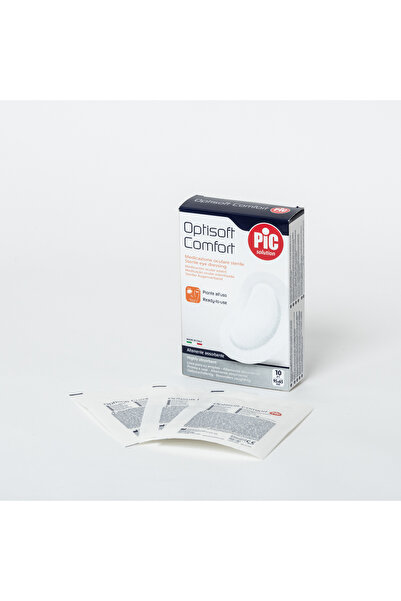 PIC SOLUTION ITALY Optisoft Comfort Eye Pad Adhesive Edge 10 Pads