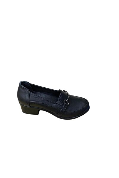 güven kundura Γυναικεία παπούτσια από γνήσιο δέρμα με χοντρό τακούνι