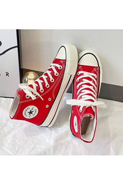 Generic Classic High Top Sneaker Red