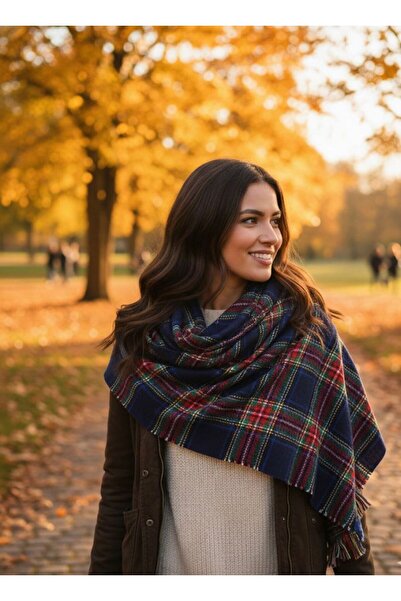 Fioner Store شال شتوي منقوش