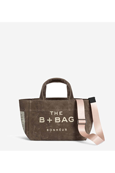 Ventus Kanvas Kahverengi Çanta 30×25 cm