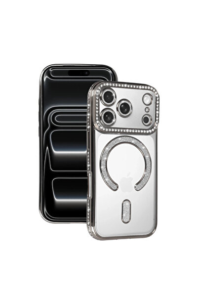 eco port حافظة ابل ايفون 17 برو جوكي سيملي ماجنيتيك سيف - فضي